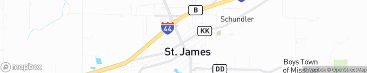 Saint James - map