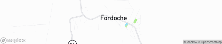 Fordoche - map