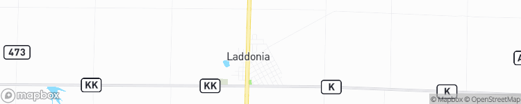 Laddonia - map