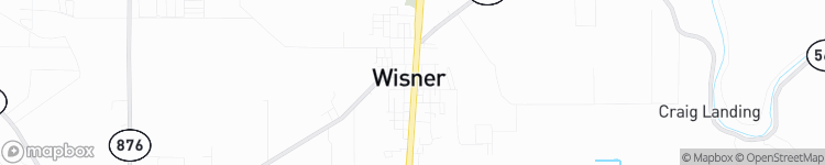 Wisner - map
