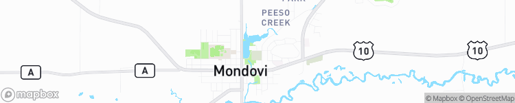 Mondovi - map