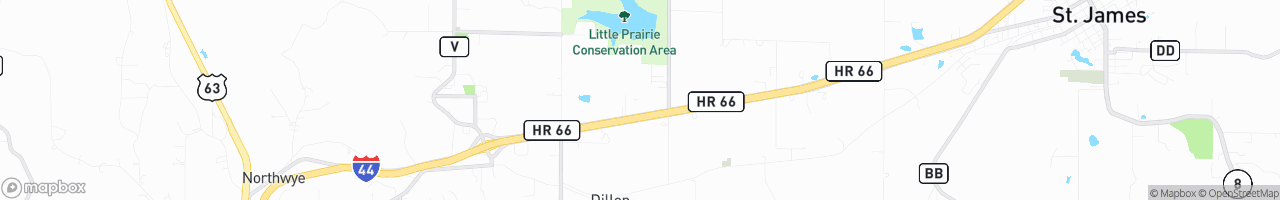Lil Dixies Truck - map