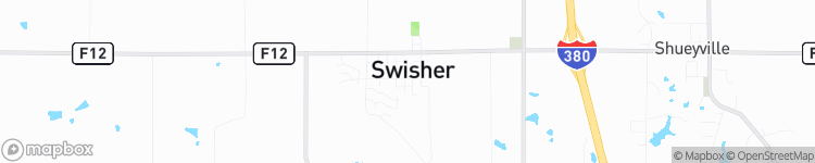 Swisher - map