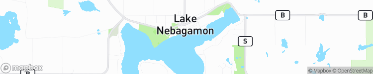 Lake Nebagamon - map