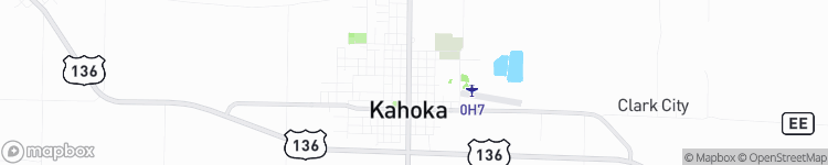 Kahoka - map