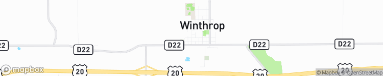 Winthrop - map