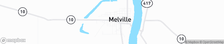 Melville - map