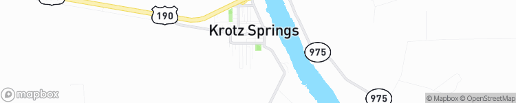 Krotz Springs - map