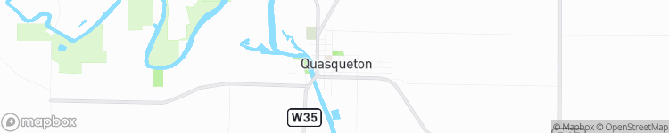Quasqueton - map