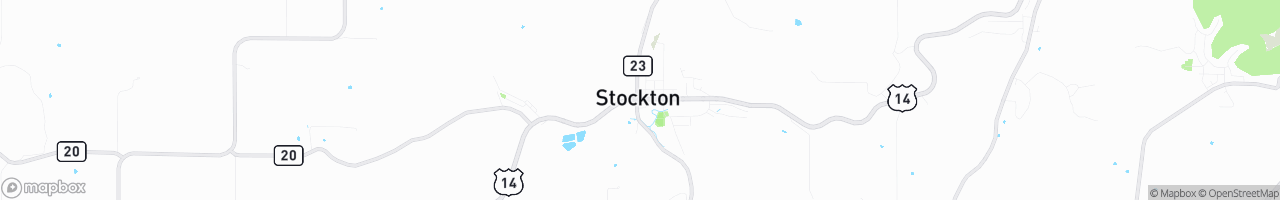 Stockton - map
