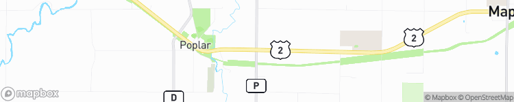 Poplar - map
