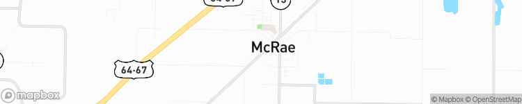 McRae - map