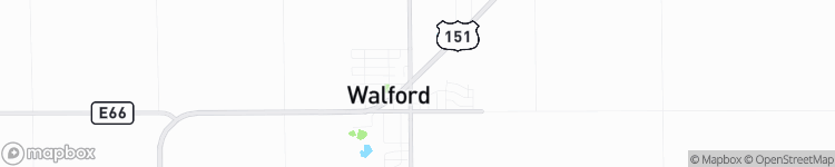 Walford - map