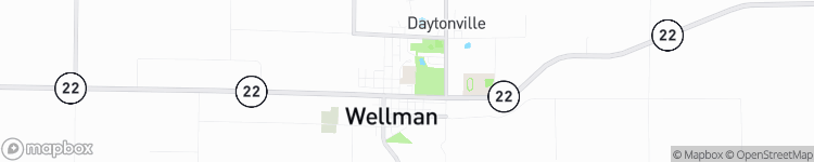 Wellman - map