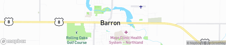 Barron - map