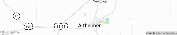 Altheimer - map