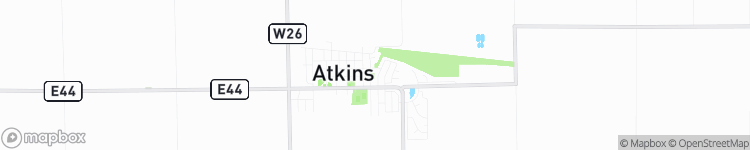 Atkins - map