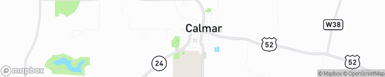 Calmar - map