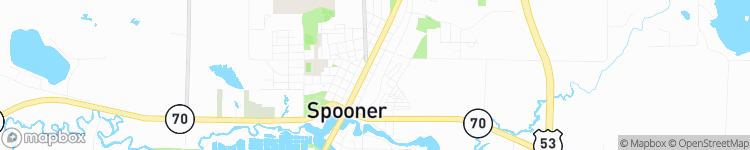 Spooner - map