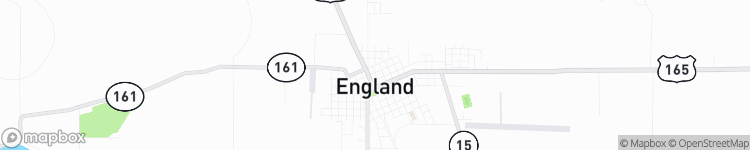 England - map