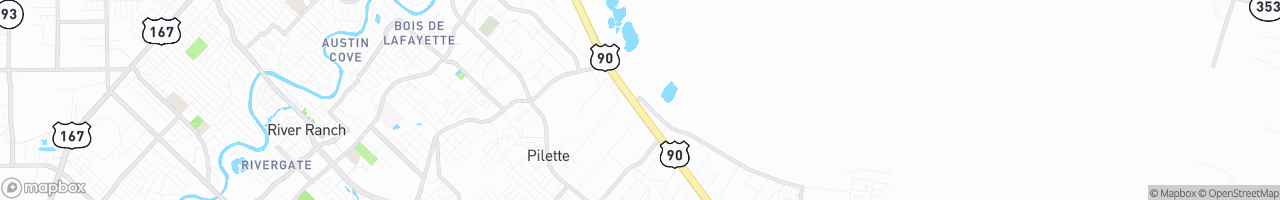 Jubilee Fast Lane #4615 (Texaco) - map