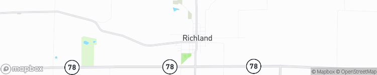 Richland - map