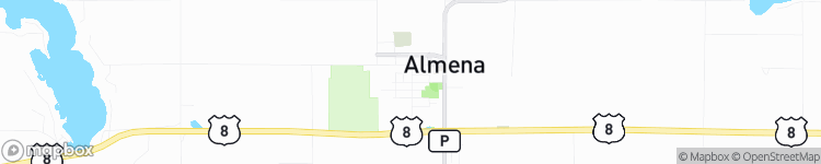 Almena - map