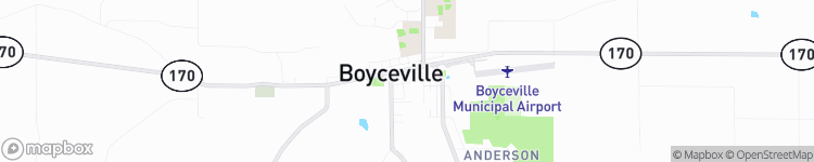 Boyceville - map