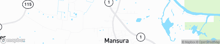 Mansura - map