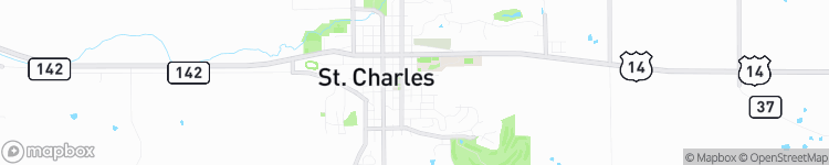 Saint Charles - map