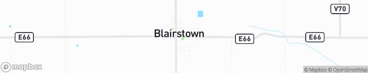 Blairstown - map