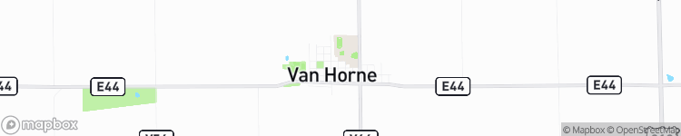 Van Horne - map