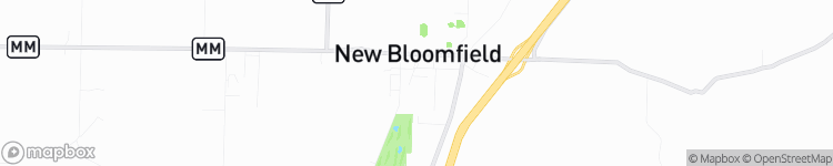 New Bloomfield - map