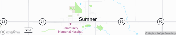 Sumner - map