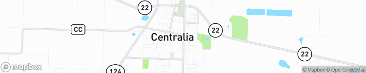 Centralia - map