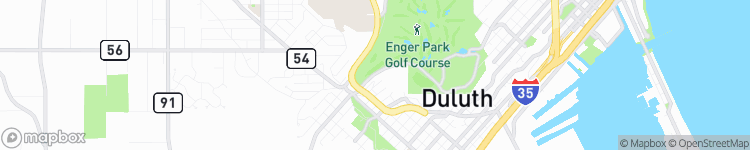 Duluth - map