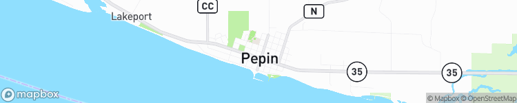 Pepin - map