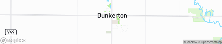 Dunkerton - map
