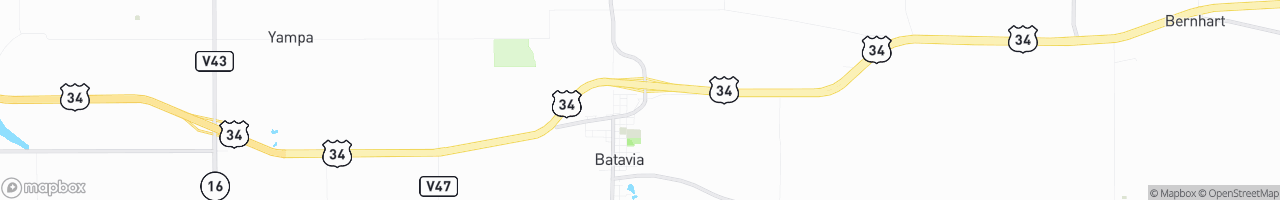 Batavia BP - map
