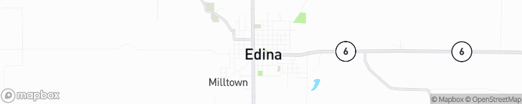 Edina - map
