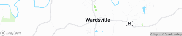 Wardsville - map