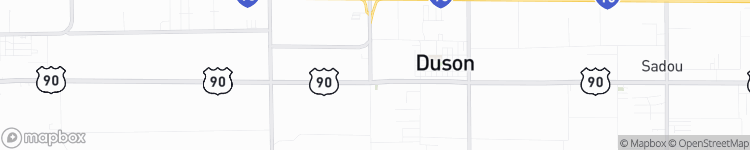 Duson - map