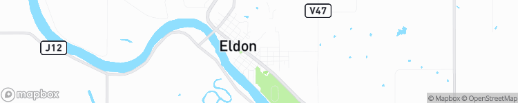 Eldon - map