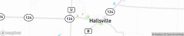 Hallsville - map