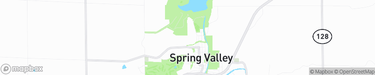 Spring Valley - map