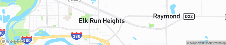 Elk Run Heights - map