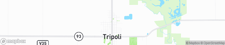 Tripoli - map