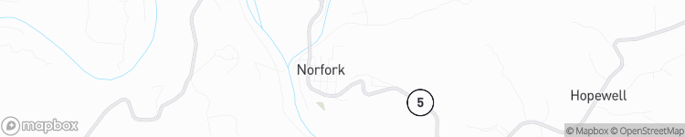 Norfork - map