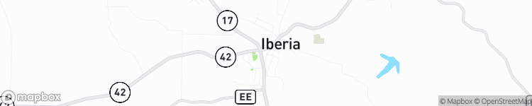 Iberia - map