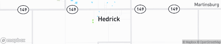 Hedrick - map